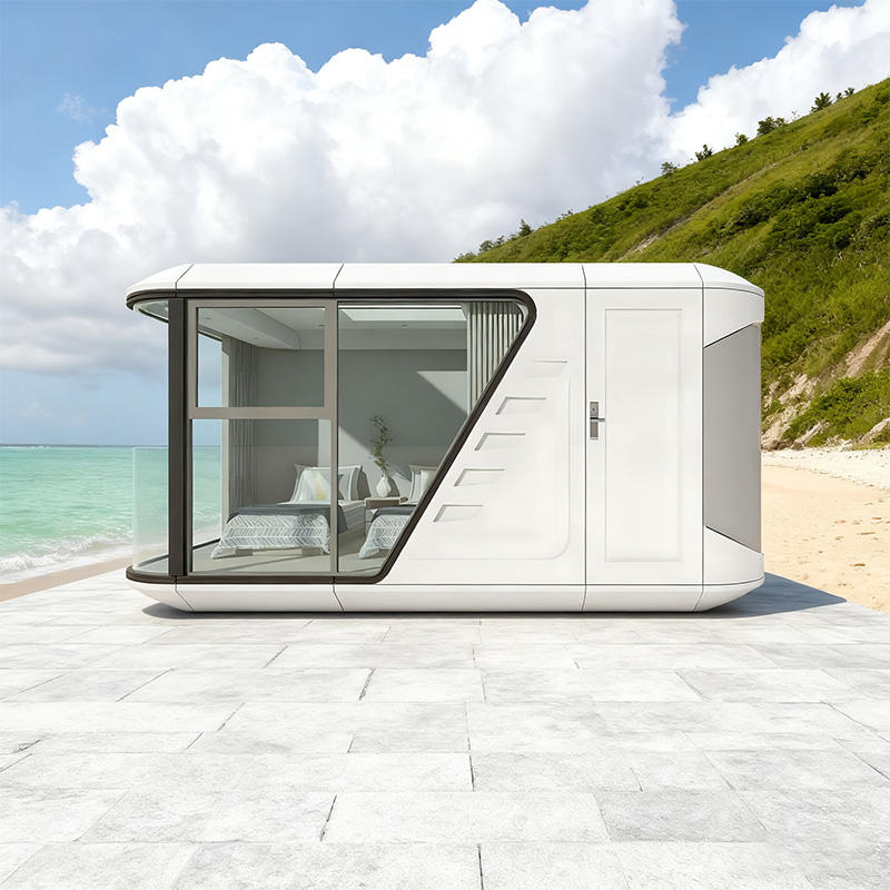 Modular Prefabricated Container House Apple Cabin Hotel Coffee Capsule Apple Cabin Office Space
